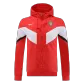 Portugal Hoodie Windbreaker Jacket 2022 - Red - ijersey