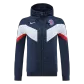 PSG Hoodie Windbreaker Jacket 2022/23 - Navy&White - ijersey