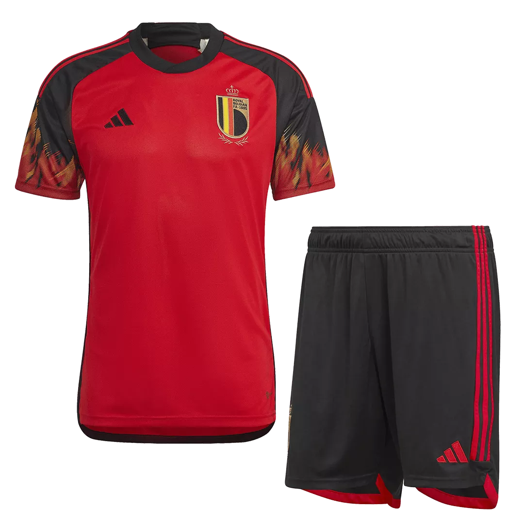 Belgium Jersey Kit 2022 Home World Cup
