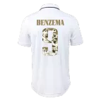 BENZEMA #9 Ballon d'Or Real Madrid Jersey 2022 Authentic Home - elmontyouthsoccer