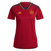 Spain Jersey 2022 Home - Women World Cup - elmontyouthsoccer