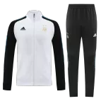 Argentina Jacket Tracksuit 2022 - White&Black - elmontyouthsoccer