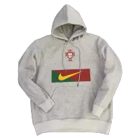 Portugal Hoodie Sweatshirt 2022/23 - Gray - elmontyouthsoccer