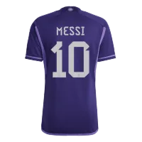 MESSI #10 Argentina Jersey 2022 Away World Cup -THREE STAR - elmontyouthsoccer