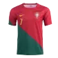 RONALDO #7 Portugal Jersey 2022 Home World Cup - elmontyouthsoccer