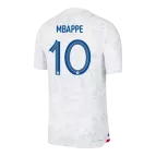 MBAPPE #10 France Jersey 2022 Authentic Away World Cup - elmontyouthsoccer