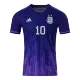 Messi #10 Argentina Jersey 2022 Authentic Away World Cup - ijersey