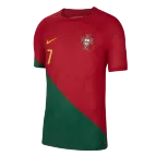 RONALDO #7 Portugal Jersey 2022 Authentic Home World Cup - elmontyouthsoccer