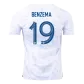 BENZEMA #19 France Jersey 2022 Away World Cup - elmontyouthsoccer