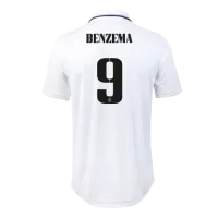 BENZEMA #9 Real Madrid Jersey 2022/23 Authentic Home - elmontyouthsoccer