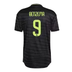 BENZEMA #9 Real Madrid Jersey 2022/23 Authentic Third - elmontyouthsoccer