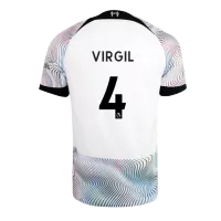VIRGIL #4 Liverpool Jersey 2022/23 Away - elmontyouthsoccer