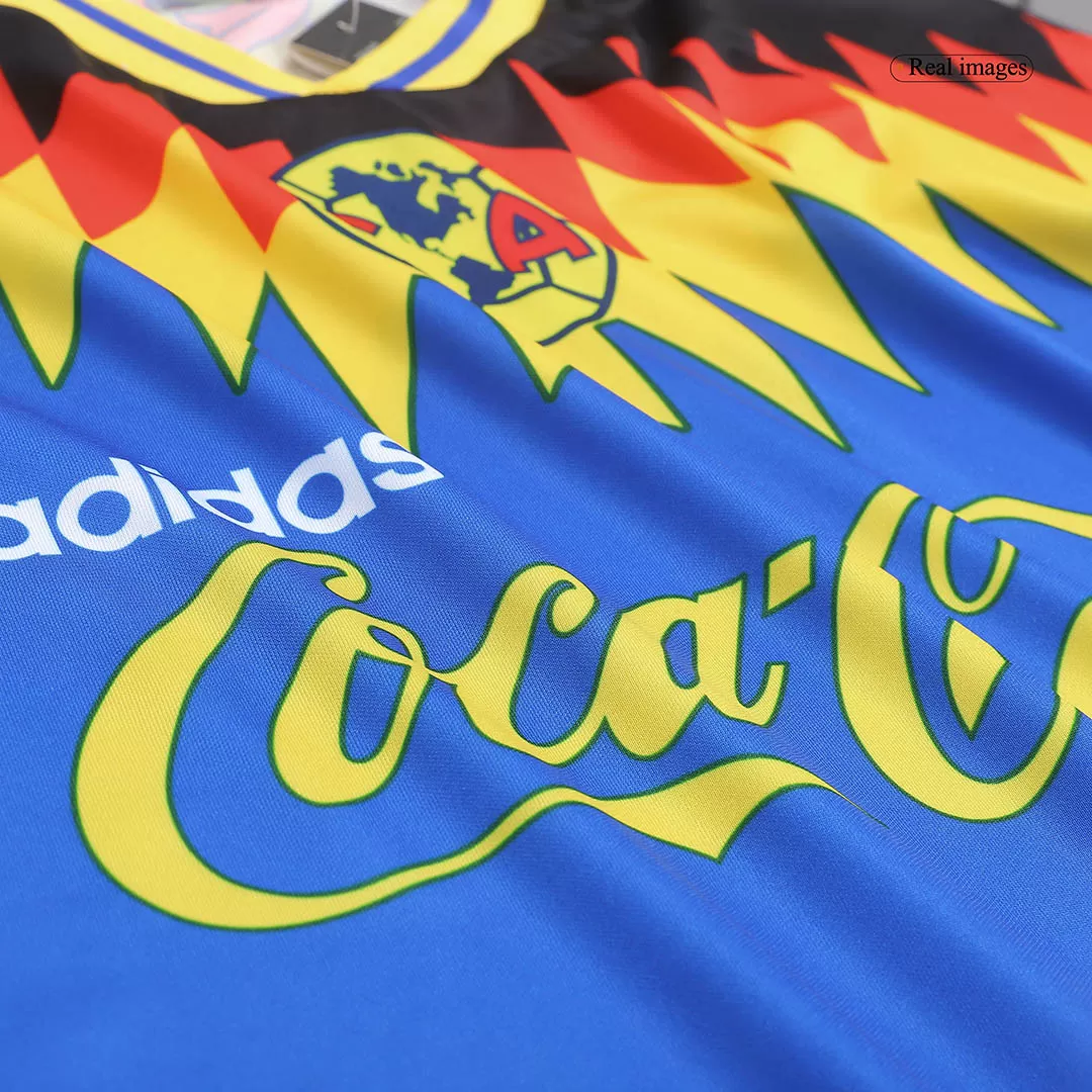 Vintage Soccer Jerseys Club America Away Jersey Shirts 1995