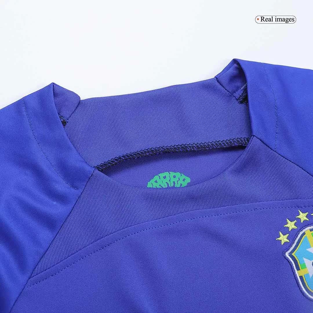 Kids Kit Brazil World Cup Away Jersey