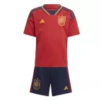 Youth Spain Jersey Kit 2022 Home World Cup - elmontyouthsoccer