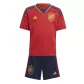 Youth Spain Jersey Kit 2022 Home World Cup - elmontyouthsoccer