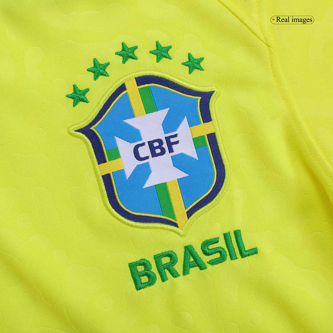 New Brazil Away Soccer Jersey 2022/2023 Men Adult Fan Version NEYMAR JR #10  VINI JR #20