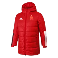 Spain Training Winter Jacket 2022 - Red - elmontyouthsoccer
