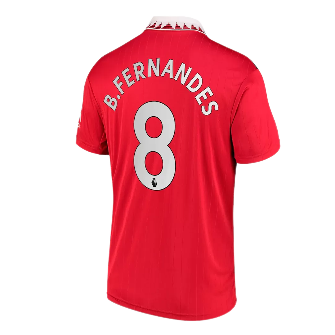 B.FERNANDES #8 Manchester United Jersey 2022/23 Home