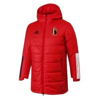 Belgium Training Winter Jacket 2022 - Red - elmontyouthsoccer