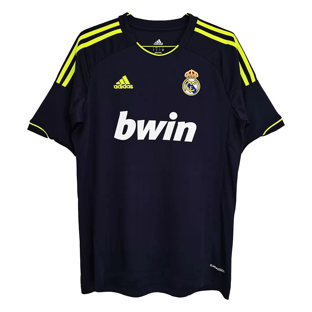 Indirect scheidsrechter Wereldvenster Real Madrid Jersey 2012/13 Away Retro | Elmont Youth Soccer