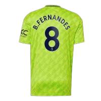 B.FERNANDES #8 Manchester United Jersey 2022/23 Third - elmontyouthsoccer