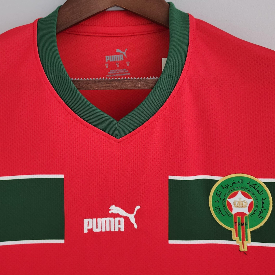 Morocco National Soccer Team Jersey Style Shirt - XL Puma Brand -New  Without Tag