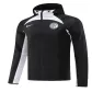 Inter Milan Hoodie Windbreaker Jacket 2022/23 - Black - elmontyouthsoccer
