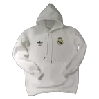 Real Madrid Hoodie Sweatshirt 2022/23 - White - elmontyouthsoccer