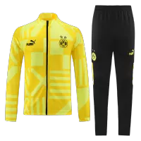 Borussia Dortmund Jacket Tracksuit 2022/23 - Yellow - elmontyouthsoccer