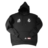 Real Madrid Hoodie Sweatshirt 2022/23 - Black - ijersey