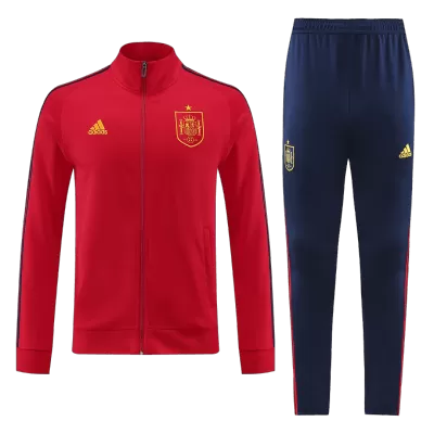 Spain Jacket Tracksuit 2022/23 - Red - ijersey