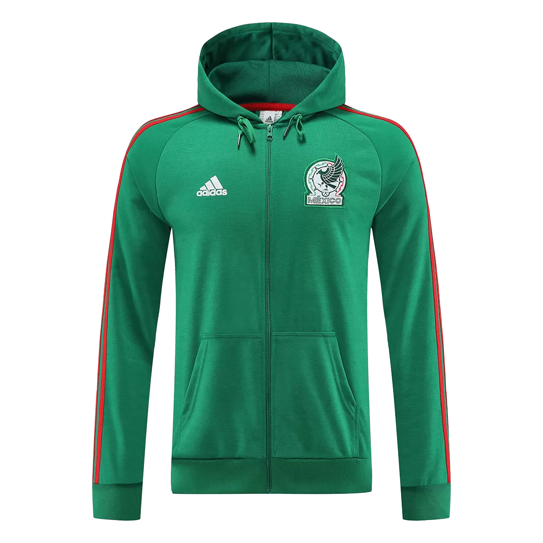 Mexico Hoodie Tracksuit 2022 - Green - elmontyouthsoccer