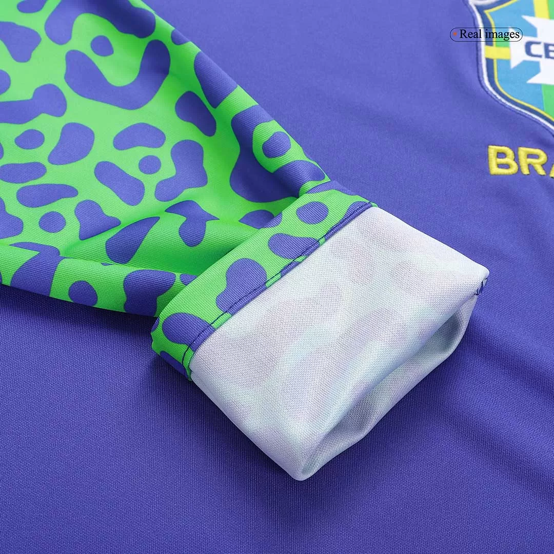 Brazil Away Jersey 2022 - Long Sleeve World Cup