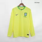Brazil Home Jersey 2022 - Long Sleeve World Cup - elmontyouthsoccer