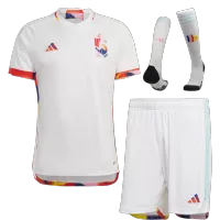 Belgium Jersey Whole Kit 2022 Away World Cup - elmontyouthsoccer