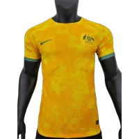 Australia  Jersey 2022 Authentic Home World Cup - elmontyouthsoccer