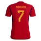 MORATA #7 Spain Jersey 2022 Home World Cup - elmontyouthsoccer