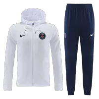 PSG Hoodie Tracksuit 2022/23 - White - elmontyouthsoccer