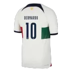 BERNARDO #10 Portugal Jersey 2022 Authentic Away World Cup - elmontyouthsoccer