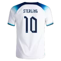STERLING #10 England Jersey 2022 Authentic Home World Cup - ijersey