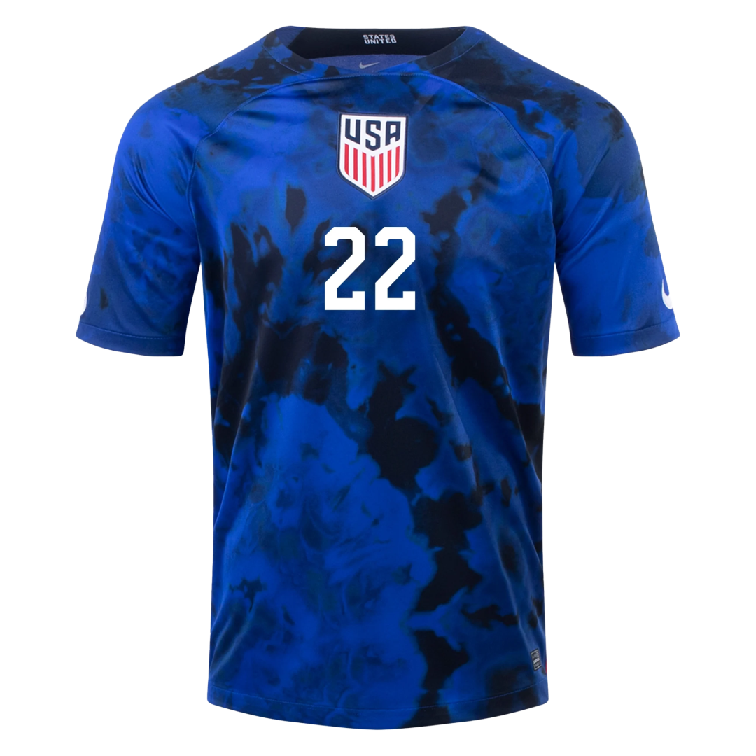 YEDLIN #22 USA Jersey 2022 Away World Cup - ijersey