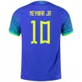NEYMAR JR #10 Brazil Jersey 2022 Authentic Away - elmontyouthsoccer