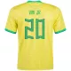 VINI JR #20 Brazil Jersey 2022 Home World Cup - ijersey