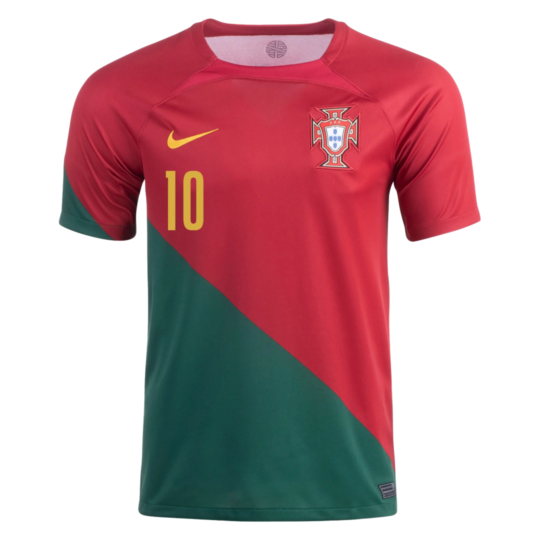 BERNARDO #10 Portugal Jersey 2022 Home World Cup - ijersey