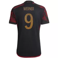 WERNER #9 Germany Jersey 2022 Away World Cup - elmontyouthsoccer
