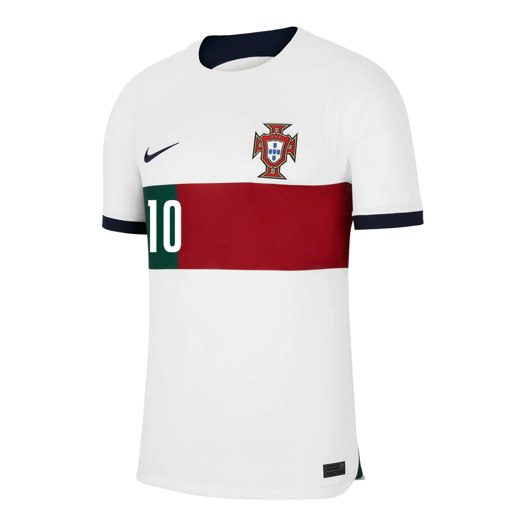BERNARDO #10 Portugal Jersey 2022 Away World Cup - ijersey