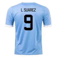 L. SUAREZ #9 Uruguay Jersey 2022 Home World Cup - ijersey
