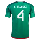 E.ÁLVAREZ #4 Mexico Jersey 2022 Home - Women - elmontyouthsoccer