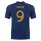 GIROUD #9 France Jersey 2022 Authentic Home World Cup - elmontyouthsoccer